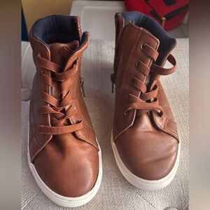 Cat & Jack Size 12 Brown High-Top Shoes